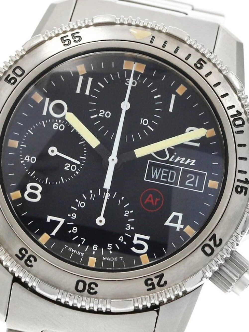 Sinn 203 Day-Date Chronograph black Dial Automatic Men's Watch_942107